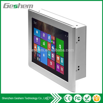 8 inch industrial computer 6*USB 4*COM 1*GPIO industrial touch screen panel pc linux